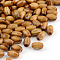 Natural Wood Beads, Dyed, Oval, Saddle Brown, 8x5.5mm, Hole: 2.5mm
