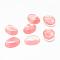 Cherry Quartz Glass Cabochons, Oval, 18x13x6mm