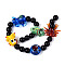 Handmade Lampwork Beads Strands, Lobster/Crab/Octopus/Elephant/Fish, with Glass, Mixed Color, 22x24.5x9mm, Hole: 1~1.4mm, about 5pcs/strand, 8.27 inch(21cm)