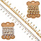 WADORN 2 Colors Tassel Rhinestone Cup Chains, 2 Yards Rhinestone Ribbon Tassel Chain Rhinestones Fringe Trim for Denim Jacket Party Wedding Dresses Clothing Shirt DIY Craft Making Accessories
