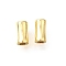 Brass Beads, Column, Lead Free & Cadmium Free, Lasting Plated, Real 18K Gold Plated, 6x3mm, Hole: 1.5mm