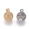 304 Stainless Steel Pendants, Basketball, Mixed Color, 20x17mm, Hole: 5x8mm