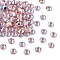 Preciosa® MAXIMA Crystal No Hotfix Flatback Stones, Czech Crystal, Dura Foiling, Round(438 11 615 Chaton Rose), 70020 200 Light Rose AB, SS10(2.7~2.9mm)