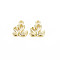 Rack Plating Alloy Charms, Cadmium Free & Nickel Free & Lead Free, Swan, Light Gold, 15x12.5x4mm, Hole: 1.6mm
