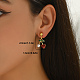 Латунные болтающиеся серьги JI9518-3-2