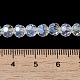 Гальванизируйте прозрачное стекло бисер нитей EGLA-A035-T6mm-L19-4