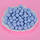Круглые силиконовые фокусные бусины SI-JX0046A-86-3