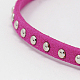 Серебристый алюминий обитый шнурок из искусственной замши LW-D004-05-S-2