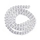 Гальванические стеклянные бусины EGLA-R040-8mm-15-3