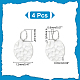 4 шт. подвески из стерлингового серебра STER-PH0001-42-2