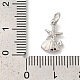 Подвески из латуни с покрытием из прозрачного кубического циркония KK-Z056-27P-3