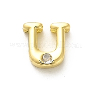 Стойки обшивки латунь кубического циркония бусы KK-L210-008G-U