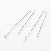 Фурнитура для сережек из нержавеющей стали 304 STAS-S070-01