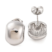 Серьги-гвоздики из нержавеющей стали 304 EJEW-G395-18P
