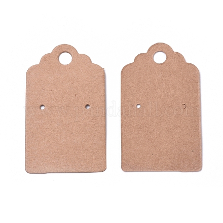 Бумажные карты дисплея серьги DIY-WH0079-98C-1