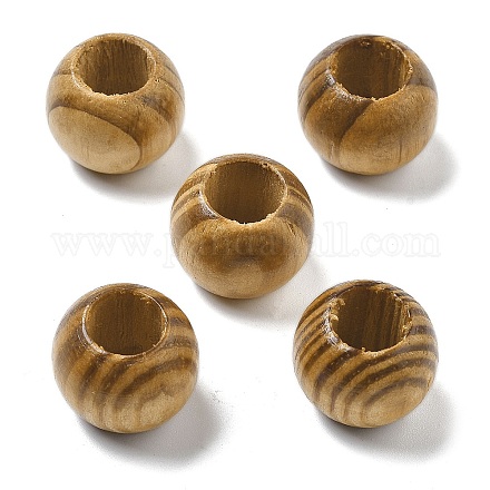Европейский бисер из сосны WOOD-G023-12-1