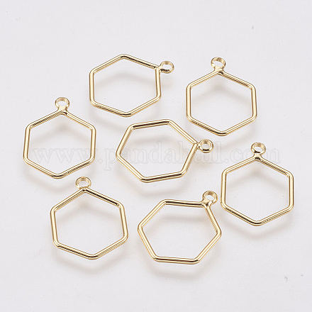 Латунные подвески X-KK-T020-10G-1