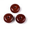 Natural Red Jasper Pendants, Donut, 18~18.5x7~8.5mm, Hole: 2~2.5mm