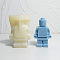 Robot Candle Silicone Statue Molds, for Portrait Sculpture Portrait Sculpture Scented Candle Making, Human, 7x5.3x10cm