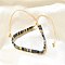 Vintage Ethnic Style Glass Tila Beaded Handmade Slider Bracelets for Women, Colorful, 11 inch(28cm)