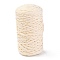 Cotton String Threads, for DIY Crafts, Gift Wrapping and Jewelry Making, Beige, 3mm, about 150m/roll