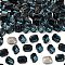 Preciosa® MAXIMA Crystal Fancy Stones, Czech Crystal, 435 34 222 Octagon, Dura Foiling, 30340 Montana, 10x8mm