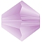 Preciosa® Crystal Beads, Czech Crystal, Bicone(451 69 302 Rondelle), 20310 840 Violet Matt, 4mm, Hole: 0.8mm