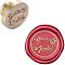 CRASPIRE Wax Seal Stamp Head you are invited Removable Sealing Brass Stamp Head for Creative Gift Envelopes Invitations Cards Decoration