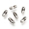 Non-Tarnish 304 Stainless Steel Ball Chain Connectors, Stainless Steel Color, 7x3mm, Hole: 1mm, Fit for 2mm ball chain