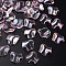 Transparent Acrylic Pendants, AB Color Plated, Petal, Pink, 15.5x15x5mm, Hole: 2mm, about 2200pcs/500g