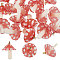 SUNNYCLUE 1 Box 20Pcs Mushroom Charms Mushrooms Charm Resin Plastic 3D Mushroom Charms Magic Fairy Tale Miniature Charm for Jewelry Making Charms with Loop Doll House Decor Earring Necklace Supplies