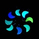Синтетические подвески из светлого камня FIND-A043-03P-5