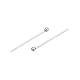 925 штифт с круглой головкой из стерлингового серебра STER-N016-0.4x15mm-P-2