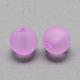 Прозрачные акриловый шар бисером FACR-R021-6mm-08-1