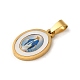 Ионное покрытие (ip) подвески из нержавеющей стали 304 STAS-C103-03G-05-2