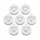 Латунные микро проложить кубического циркония подвески KK-T062-03P-NF-1