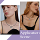 Изготовление ожерелья из коровьей кожи 20шт. AJEW-SC0003-19-5