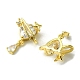 Подвески из латуни с фианитами ко Дню святого Валентина FIND-Z035-03C-2