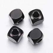 Бусины из нержавеющей стали 304 STAS-F136-01B-6x6mm