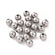 Круглые бусины из нержавеющей стали марки 304 STAS-F285-01P