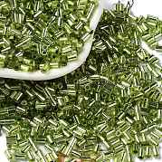 Стеклянные круглые стеклярусные бусины с красками для выпечки SEED-Z002-A-E01