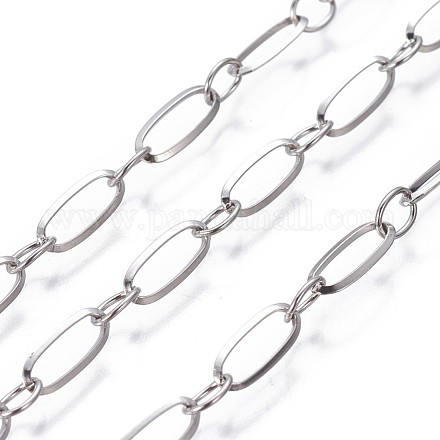Цепи Figaro из нержавеющей стали 304 CHS-P007-16P-1