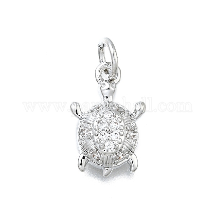 Латунные микро проложить кубического циркония подвески KK-K400-41P-1