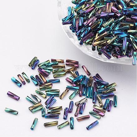 Стеклянные витые бусины SEED-E002-12mm-809#-1