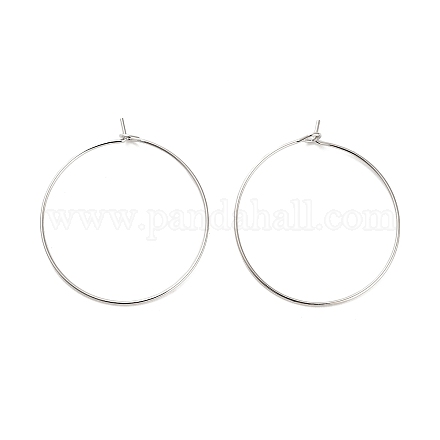 Латунная фурнитура для хооп серег X-KK-R112-038D-1