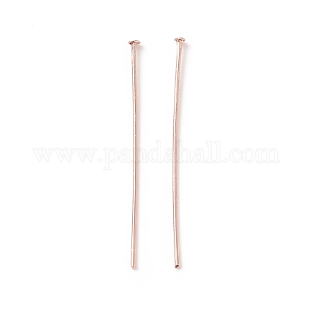 Латунные шпильки с плоской головкой KK-WH0058-03C-RG-1