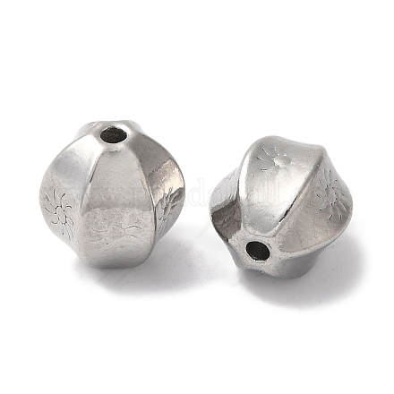 Бусины из нержавеющей стали марки 304 STAS-I305-130P-1