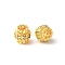 Brass Micro Pave Cubic Zirconia European Beads, Barrel, Rack Plating, Lasting Plated, Cadmium Free & Lead Free, Lavender Blush, 8x7.5mm, Hole: 4mm
