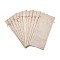 Imitation Burlap Pouches, Bottle Bag, Drawstring Bags, Tan, 34~35x14~15cm