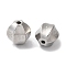 Tarnish Resistant 304 Stainless Steel Beads, Flower with Sun, Stainless Steel Color, 11x10mm, Hole: 1.6mm